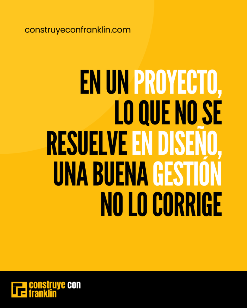 diseño gerencia construcción